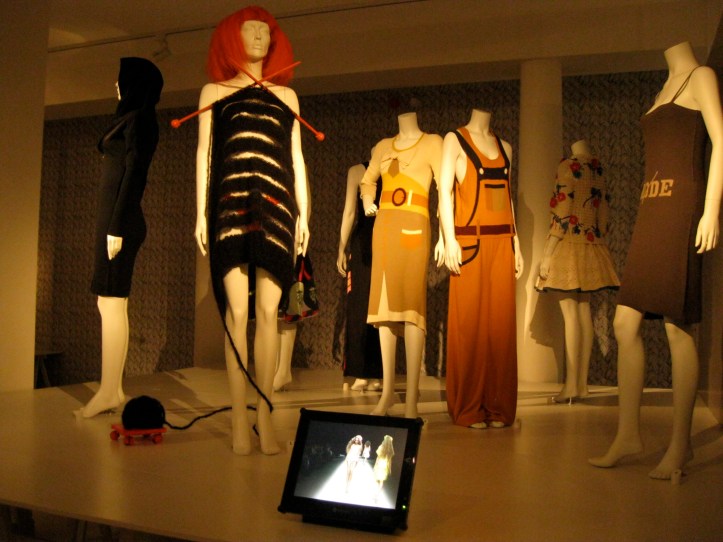 Knitwear: Woollen Dress with Knitting Needles - Jean Paul Gaultier for Sonia Rykiel, S/S 2008