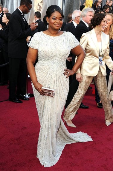 Octavia Spencer in Tadashi Shoji