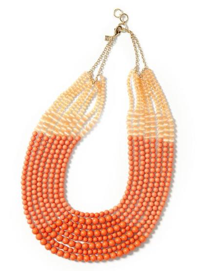 Banana Republic - Coral Cabana Necklace $69.50