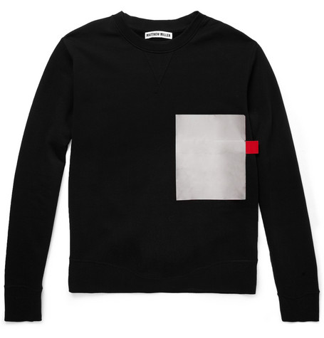 Mr. Matthew Millier - Foil-PocketCotton-JerseySweatshirt $245
