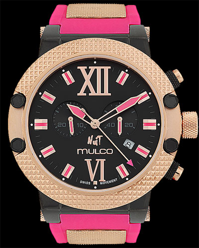 Mulco Watches: Nuit Link - Style #MW3-11010-085 $425
