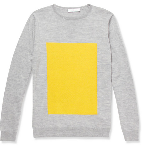 Mr. Richard Nicoll - Merino Wool Crew Neck Sweater $455