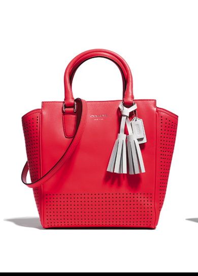 Coach - Legacy Perforated Mini Tanner Tote $268