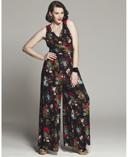Bespoke Jane Floral Print Jumpsuit $99.00