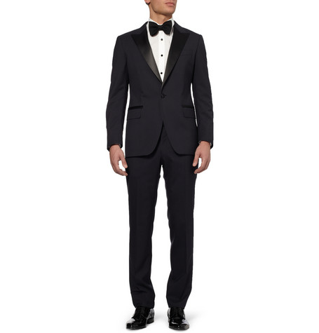 Lanvin - Satin-trimmed Wool Tux $2295