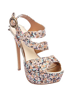 Betsey Johnson – Endrall Suede High Heel Sandal $79