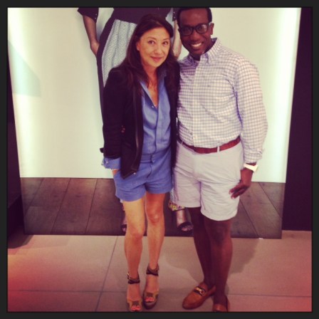 Barbara Bui and Tod Hallman