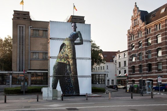 Antwerp Icon - Peter Pilotto at Voetgangerstunnel
