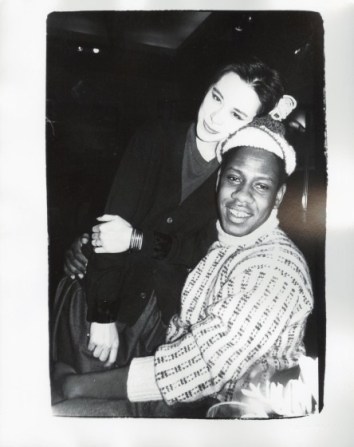 Tina Chow and André Leon Talley (1980) Gelatin Silver Print 8x10 Est $3000-5000