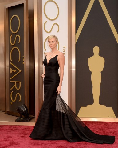 Charlize Theron. in Dior Haute Couture