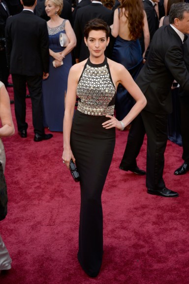 Anne Hathaway in Gucci