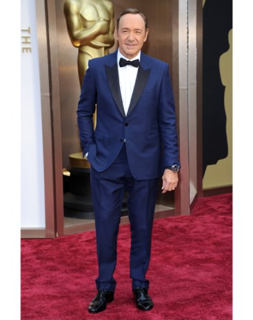 Kevin Spacey in Burberry