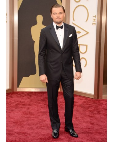 Leonardo DiCaprio in Giorgio Armani