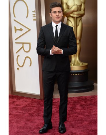 Zac Efron in Calvin Klein Collection