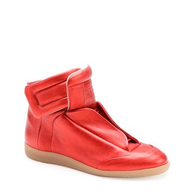 Bergdorf Goodman - Maison Martin Margiela Future Metallic High-Top Sneaker $925.00