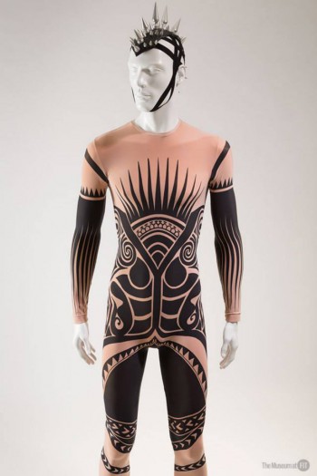 Stella McCartney, man’s tattoo costume for Ocean’s Kingdom, Fall 2011, lent by New York City Ballet. Photograph © The Museum at FIT