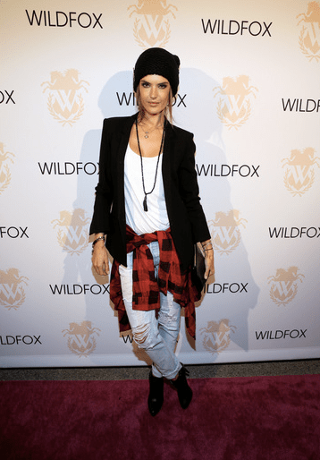 Alessandra Ambrosio at Wildfox Boutique