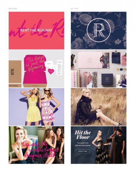 Rent the Runway - Before and After