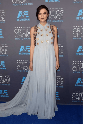 Keira Knightley in Delpozo