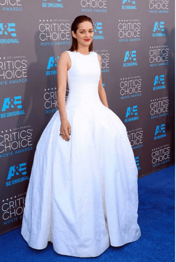 Marion Cotillard in Dior Haute Couture