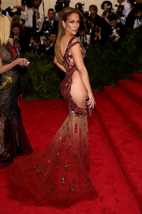 Jennifer Lopez in Versace Atelier