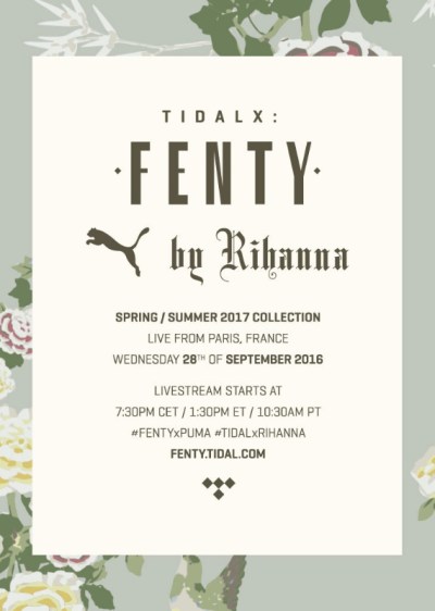 TIDAL - FENTY PUMA - Rihanna