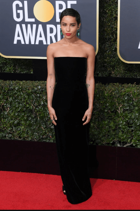 Zoe Kravitz in Saint Laurent