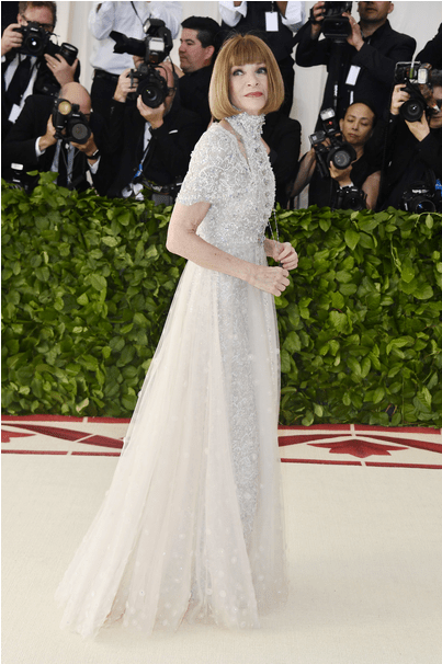 Anna Wintour in Chanel