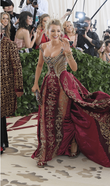 Blake Lively in Atelier Versace