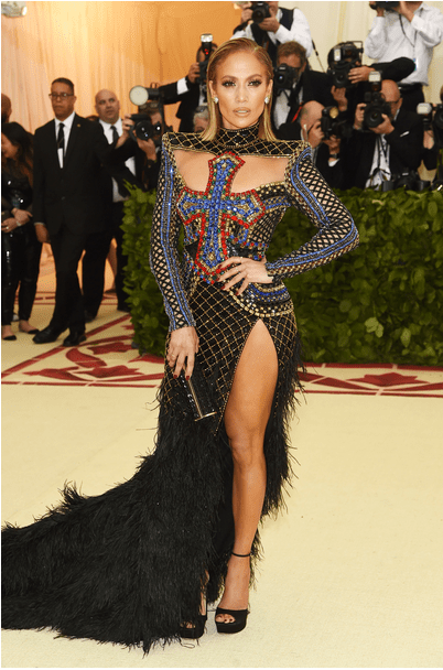 Jennifer Lopez in Balmain
