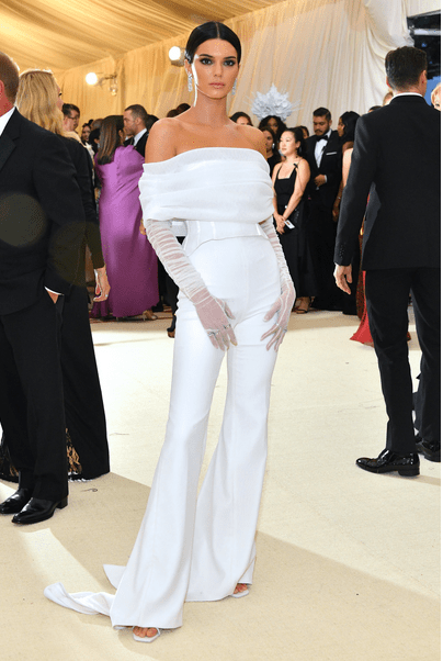 Kendall Jenner in Off-White